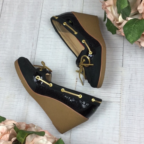Sperry Shoes - Sperry Top-Slider Wedge Platform Loafers